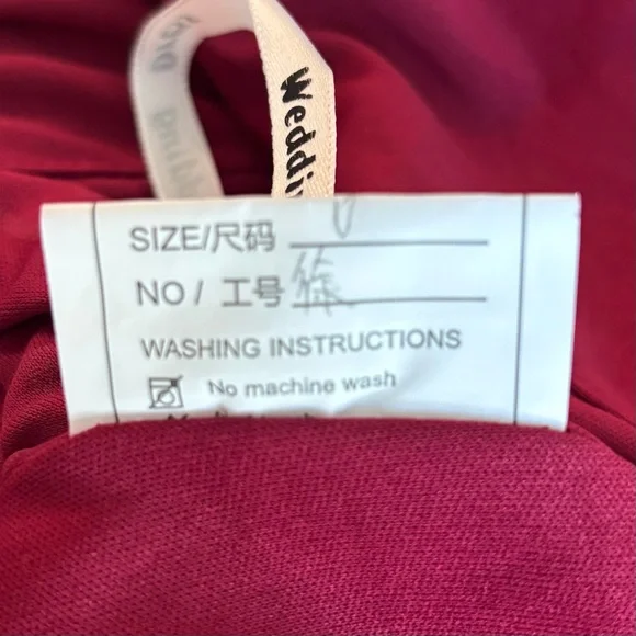 NEW Red Dress, Sequin Dress, Cocktail Dress, One Shoulder, NWOT, Size 0 - Picture 8 of 10